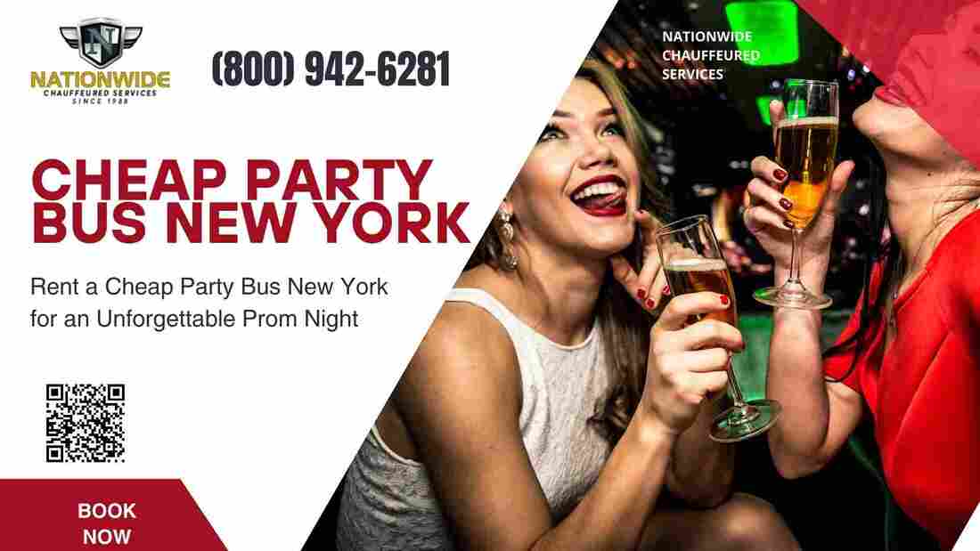 Rent a Cheap Party Bus New York for an Unforgettable Prom Night